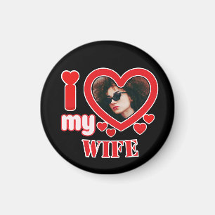 I Kärlek Min fru Personlig Magnet