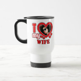 I Kärlek Min fru Personlig Resemugg