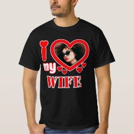 I Kärlek Min fru Personlig T Shirt