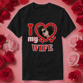 I Kärlek Min fru Personlig T Shirt
