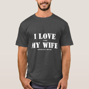 I Kärlek min fru, RC-flygplan T Shirt