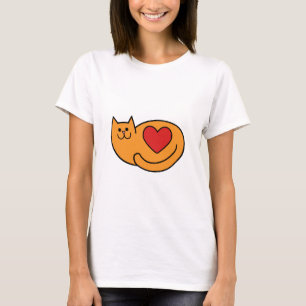 I kärlek min gingerkatt t shirt