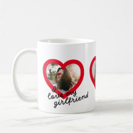 I kärlek, min Girlkompis Anpassningsbar Red Valent Kaffemugg