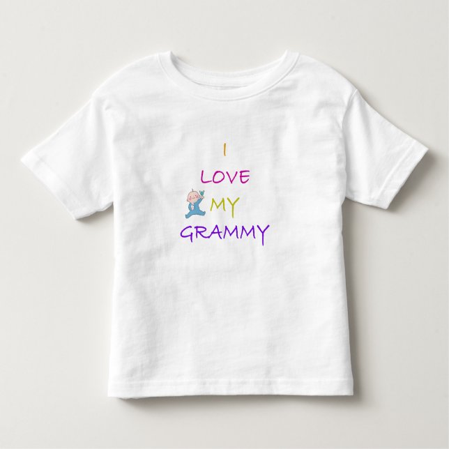 I Kärlek Min Grammy T Shirt (Framsida)