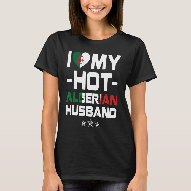 I Kärlek Min Hett Algeriet, Native, Make T Shirt (Framsida)