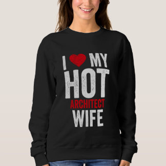 I Kärlek min Hett Architect-fru T Shirt