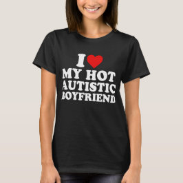 I Kärlek Min Hett Autistic Boykompis T Shirt