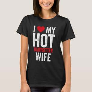 I Kärlek, min Hett Babyvvakttjänst T Shirt