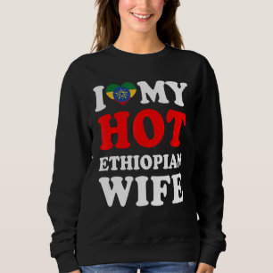 I kärlek Min Hett Etiopiens fru Make T Shirt