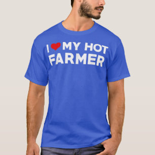 I Kärlek min Hett Farmer Boykompis Koppling T-S T Shirt