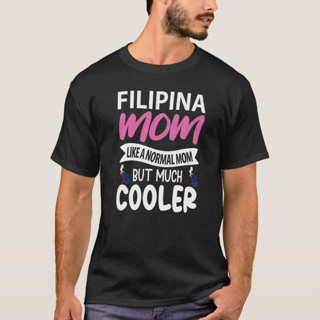 I Kärlek Min Hett Filipina Wife T Shirt (Framsida)