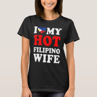 I kärlek Min Hett Filipino Maka Funny Make Gift T Shirt
