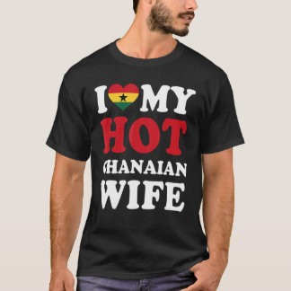 I kärlek Min Hett Ghanaian Maka Make T Shirt