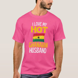 I Kärlek min Hett Ghanaian Make Ghana-förhållandet T Shirt