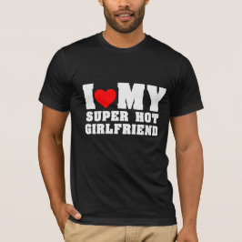 I Kärlek Min Hett Girlkompis Outfit T Shirt