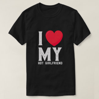 I Kärlek Min Hett Girlkompis T Shirt