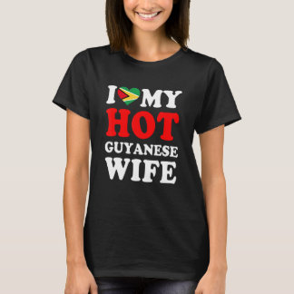 I kärlek Min Hett Guyanese Maka Funny Make Gift T Shirt