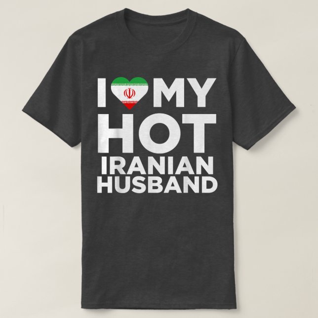 I Kärlek Min Hett Iran Make Cute Iran Native Rel T Shirt (Design framsida)