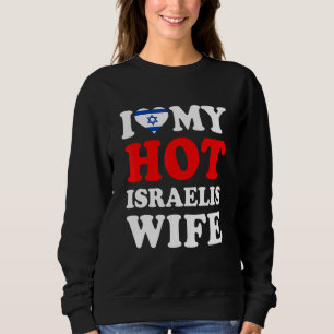 I kärlek Min Hett Israeliska fru Make T Shirt