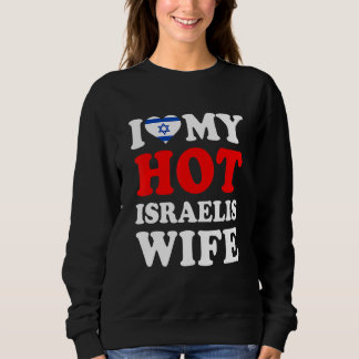 I kärlek Min Hett Israeliska fru Make T Shirt