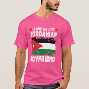 I Kärlek min Hett Jordaniens Boykompis Couple Jord T Shirt