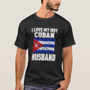 I Kärlek, min Hett Kuba Make-årsdagen Bröllop T Shirt