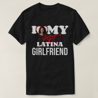 I Kärlek Min HETT Latina Girlkompis I Anpassningsb T Shirt