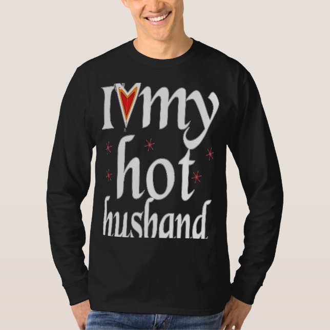 I kärlek min hett make USA manar Kvinnor T Shirt (Framsida)