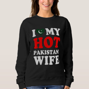 I kärlek Min Hett, Pakistansk fru Make T Shirt