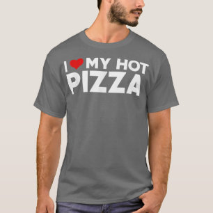 I Kärlek min Hett Pizza Boykompis Couple Matching T Shirt