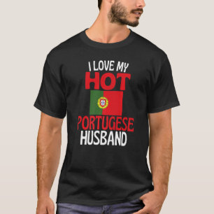 I Kärlek Min Hett Portugals Make Portugal-relation T Shirt