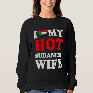 I kärlek Min Hett Sudanesisk fru Make T Shirt