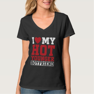 I Kärlek Min Hett Younger Boykompis Couple Girlkom T Shirt