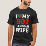 I kärlek Min Hett Zambian Maka Make T Shirt<br><div class="desc">I kärlek Min Hett Zambian Maka Make</div>
