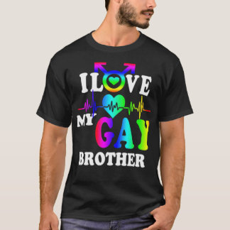 I kärlek min homosexuella bror LGBT T Shirt