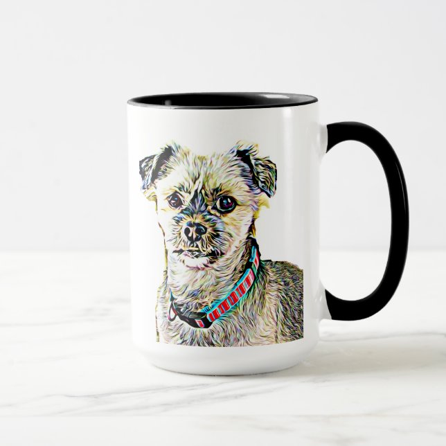 I Kärlek min Hund Coffee Mugg (Höger)