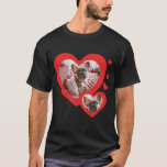 I kärlek min hund, framsida och baksida t shirt<br><div class="desc">Skapa din egen i kärlek min hund svarta skjorta. Den här skjortan kan vara en rolig hund älskare-gåva.</div>