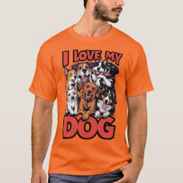 I Kärlek min Hund-konceptgrafik T Shirt