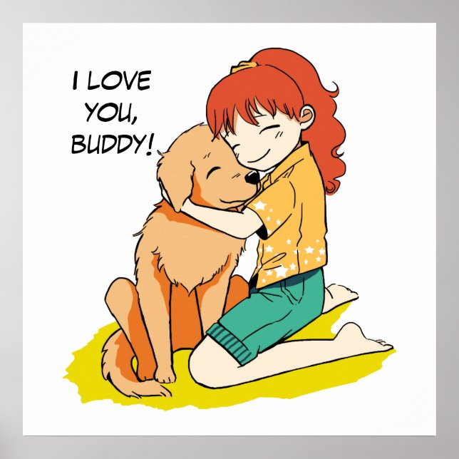 I kärlek min hund poster (Framsidan)