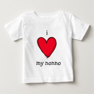 i kärlek: min icke-italienska morfar baby bodykost t shirt