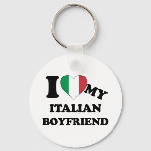 I kärlek min italienska Boykompis Nyckelring