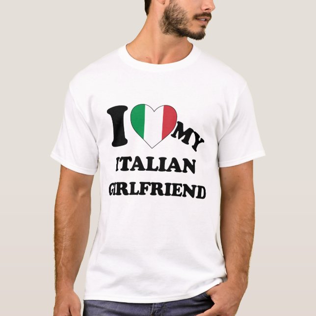 I kärlek min italienska flickvän T-Shirt (Framsida)