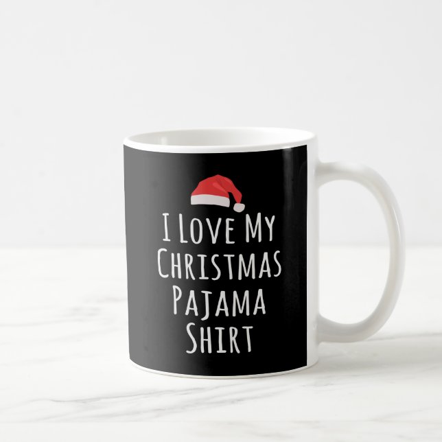 I kärlek min jul Pajama Shirt Kaffemugg (Höger)