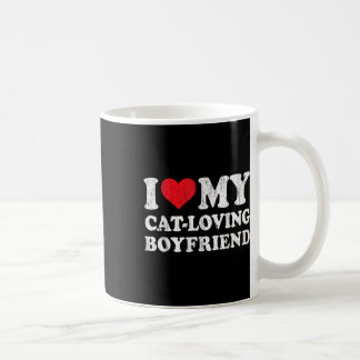 I Kärlek, min kattälskande Boykompis Funny Girlkom Kaffemugg