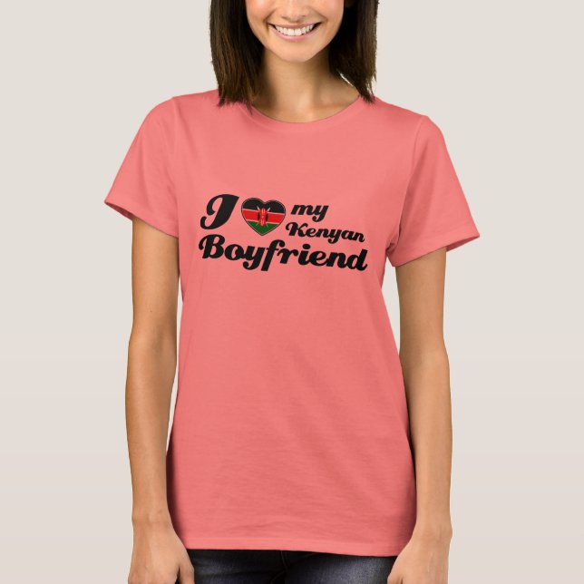 I kärlek min kenyan Boykompis Tee (Framsida)