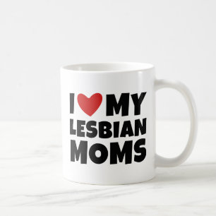 I Kärlek Min Lesbisk Mammor Kaffemugg