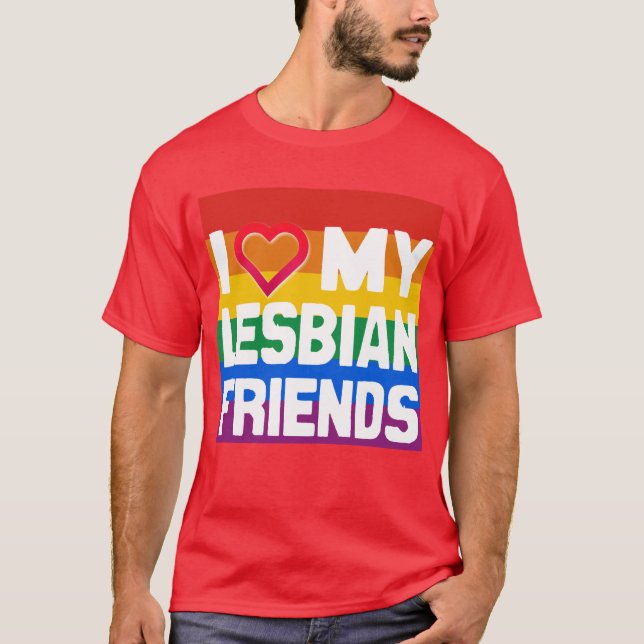 I KÄRLEK MIN LESBISK VÄNNER - -.png Tröja (Framsida)