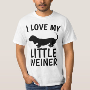 I KÄRLEK MIN LITTLE WEINER HUND T-Shirts