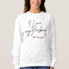 I Kärlek min Make Cute Romantic-design T Shirt