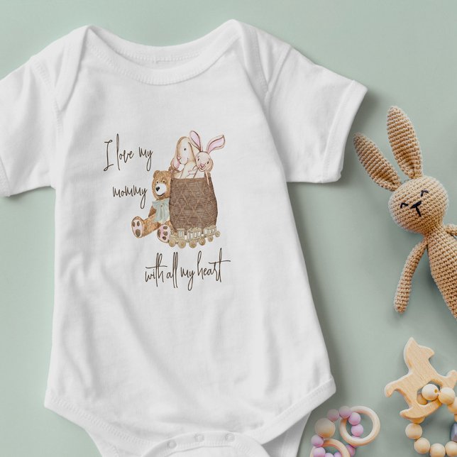 I Kärlek Min Mamma Leksak Basket T Shirt (Skapare uppladdad)